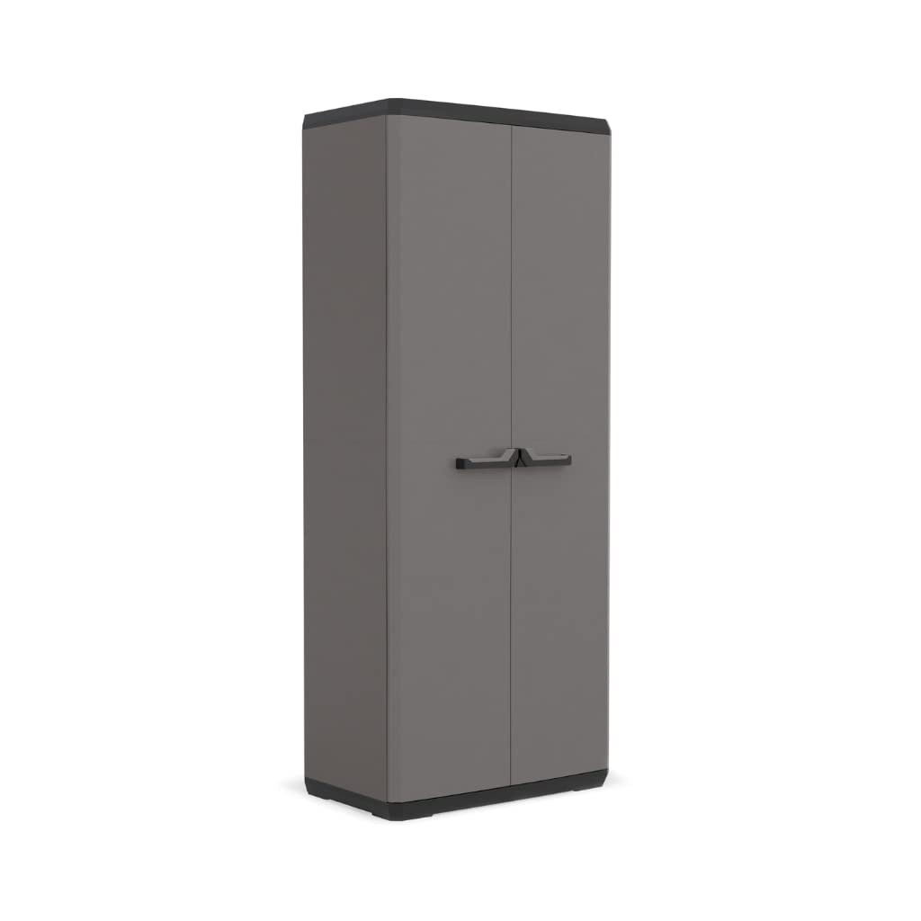 Keter Alto Più Closet, Made of Resin, Grey, 68 x 39 x 166 cm