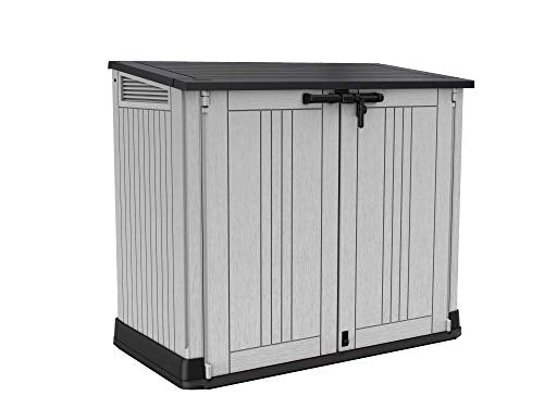 Keter Store It Out Nova 880L Outdoor Garden Storage Shed Light Grey
