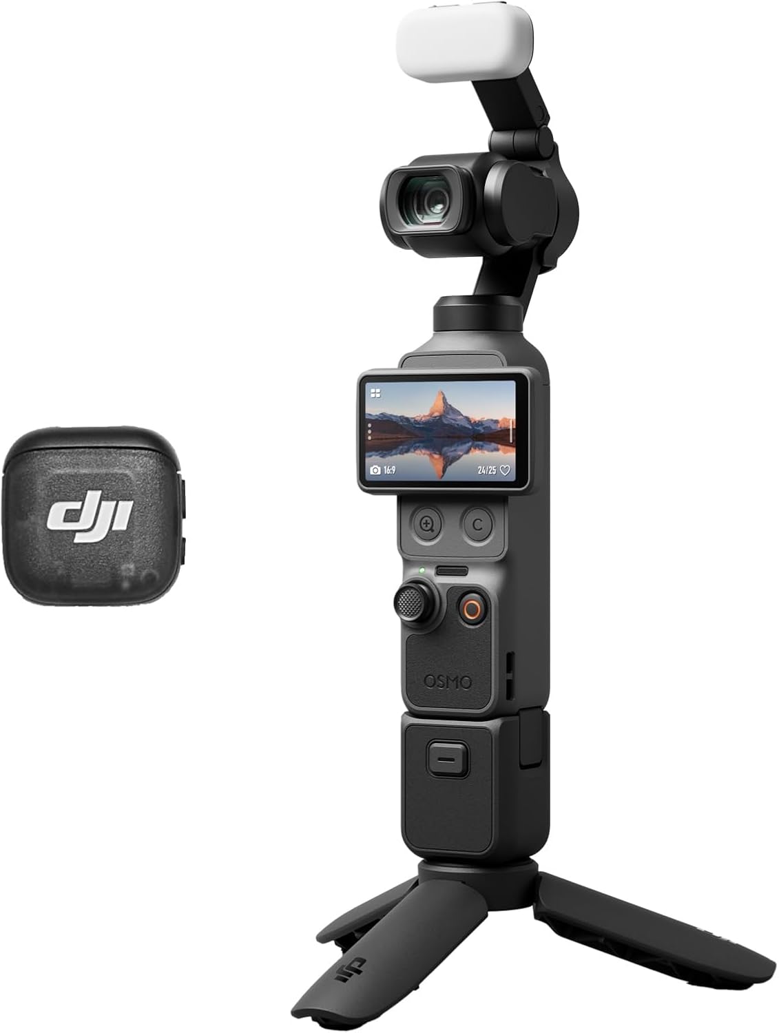 DJI Osmo Pocket 4 Creator Combo 1-Inch CMOS 4K Gimbal Camera Black