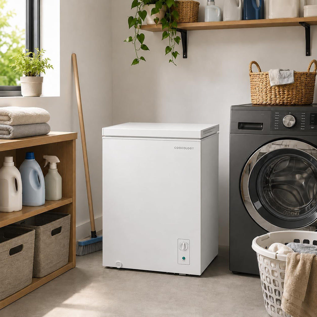 Cookology CCFZ 99L Freestanding Chest Freezer White