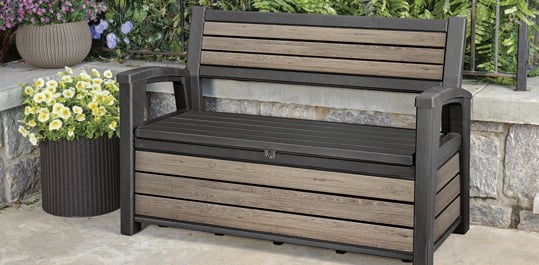 60G Storage Bench Signature Collection - Ashwood Brown