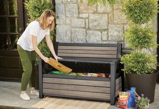 60G Storage Bench Signature Collection - Ashwood Brown