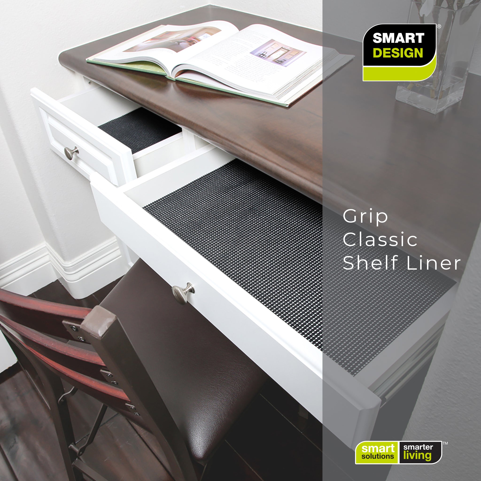 Classic Grip Shelf Liner - 18 Inch x 5 Feet